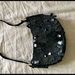 Vintage La Regale Black Evening Bag